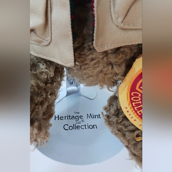 The Brass Button Collectables "TANNER" 1997 Fully Jointed The Bear Of Heath - Picture 4 of 6